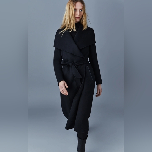 Jackets & Blazers - EUC Polyester Wrap Coat